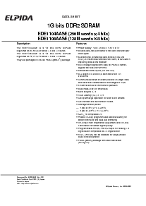 浏览型号EDE1104AASE的Datasheet PDF文件第1页