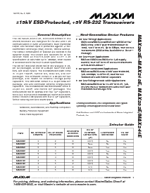 浏览型号MAX232EEPE的Datasheet PDF文件第1页