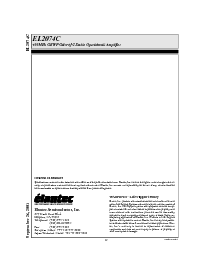 浏览型号EL2074CN的Datasheet PDF文件第12页