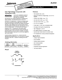 浏览型号EL2018CN的Datasheet PDF文件第1页