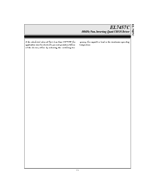 浏览型号EL7457CU的Datasheet PDF文件第11页