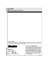 浏览型号EL7457CU的Datasheet PDF文件第12页