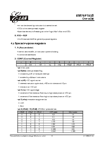 浏览型号EM78P153S的Datasheet PDF文件第12页