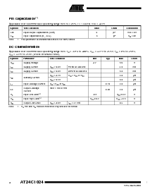 浏览型号24C1024的Datasheet PDF文件第4页