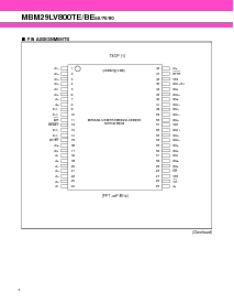 浏览型号29LV800BE的Datasheet PDF文件第5页