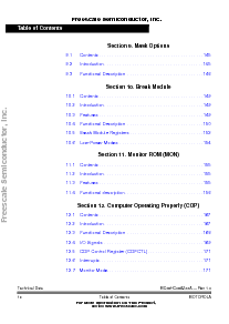 浏览型号MC68HC08AZ32AMFU的Datasheet PDF文件第10页