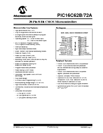 浏览型号PIC16LC72AT-04E/P的Datasheet PDF文件第1页