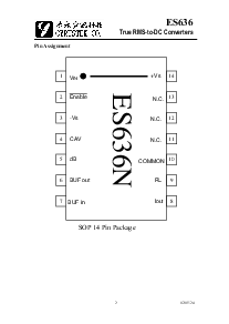 浏览型号ES636的Datasheet PDF文件第2页