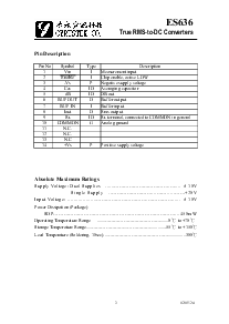 浏览型号ES636的Datasheet PDF文件第3页