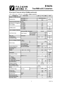 浏览型号ES636的Datasheet PDF文件第5页