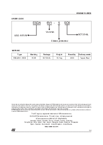 浏览型号ESDA6V1-5SC6的Datasheet PDF文件第5页