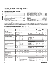 浏览型号MAX4613ESE的Datasheet PDF文件第2页