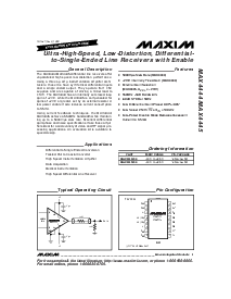 浏览型号MAX4445ESE的Datasheet PDF文件第1页
