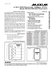 浏览型号MAX3096ESE的Datasheet PDF文件第1页
