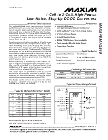 浏览型号MAX848ESE的Datasheet PDF文件第1页