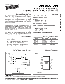 浏览型号MAX711ESE的Datasheet PDF文件第1页