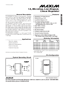 浏览型号MAX8869EUE10的Datasheet PDF文件第1页