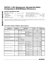 浏览型号MAX917EUK-T的Datasheet PDF文件第2页