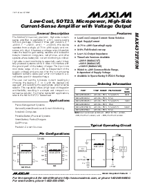浏览型号MAX4372FEUK-T的Datasheet PDF文件第1页