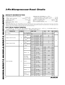 浏览型号MAX809TEUR-T10的Datasheet PDF文件第2页