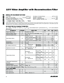 浏览型号MAX9502GEXK-T的Datasheet PDF文件第2页