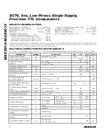 浏览型号MAX9010EXT-T的Datasheet PDF文件第2页