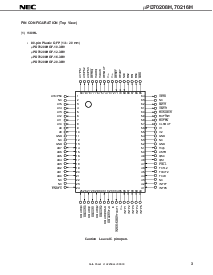 浏览型号UPD70208HGF-20-3B9的Datasheet PDF文件第3页