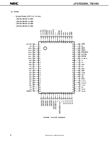 浏览型号UPD70208HGF-20-3B9的Datasheet PDF文件第6页