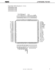 浏览型号UPD70208HGF-20-3B9的Datasheet PDF文件第7页