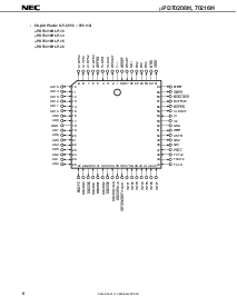 浏览型号UPD70208HGF-20-3B9的Datasheet PDF文件第8页