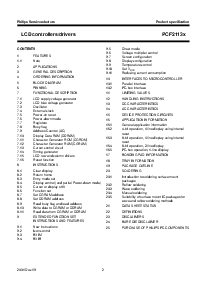 浏览型号PCF2113WU2的Datasheet PDF文件第2页