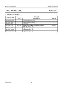 浏览型号PCF2113WU2的Datasheet PDF文件第4页