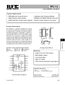 浏览型号RF2418PCBA的Datasheet PDF文件第1页