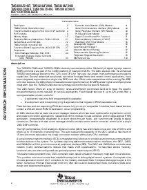 浏览型号TMS320LF2407PZ的Datasheet PDF文件第2页