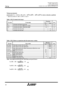 浏览型号M30620MC-2F2FP的Datasheet PDF文件第12页