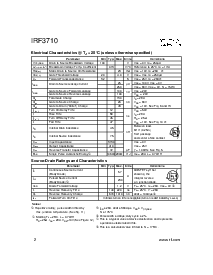 浏览型号IRF3710的Datasheet PDF文件第2页