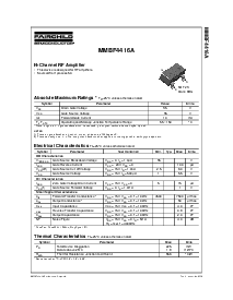 浏览型号MMBF4416A的Datasheet PDF文件第1页