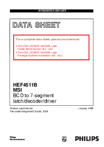 浏览型号HEF4511BT的Datasheet PDF文件第1页