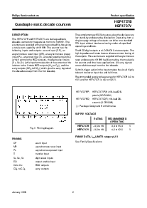 浏览型号HEF4737VD的Datasheet PDF文件第2页