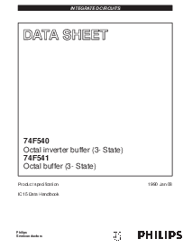 浏览型号74F540的Datasheet PDF文件第1页