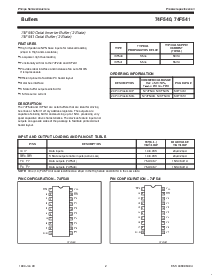浏览型号74F540的Datasheet PDF文件第2页