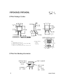 浏览型号IRF540NS的Datasheet PDF文件第8页