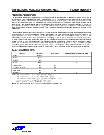 浏览型号K9F5608U0的Datasheet PDF文件第4页