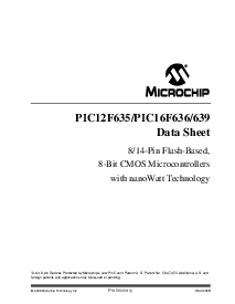 浏览型号PIC12F635TE/SSQTP的Datasheet PDF文件第1页