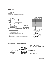 浏览型号IRF7406的Datasheet PDF文件第8页