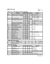 浏览型号IRF7413Z的Datasheet PDF文件第2页