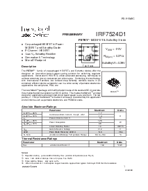 浏览型号IRF7524D1的Datasheet PDF文件第1页