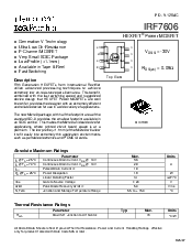 浏览型号IRF7606的Datasheet PDF文件第1页