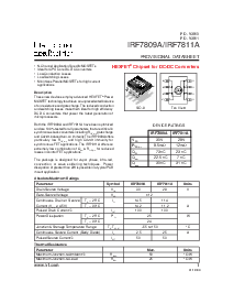 浏览型号IRF7811A的Datasheet PDF文件第1页