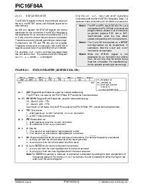 浏览型号PIC16LF84A-20/P的Datasheet PDF文件第8页